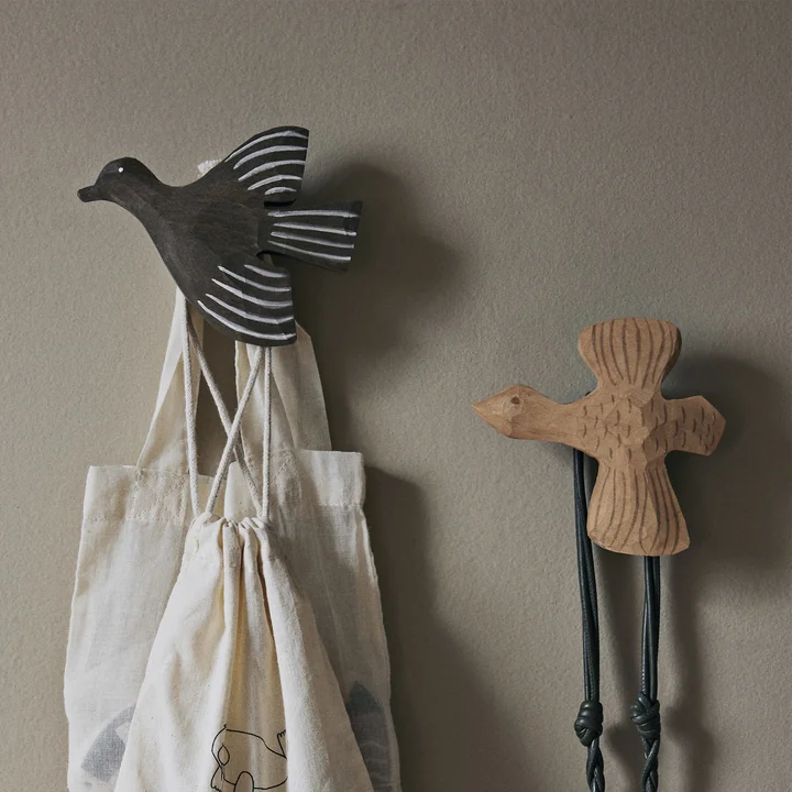 Ferm Living - Bird Hooks: Lola and Billie