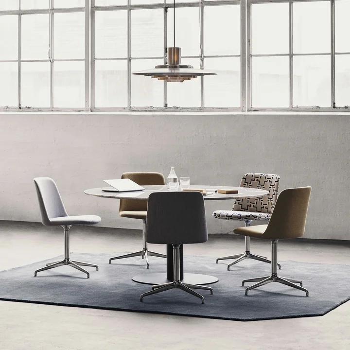 & Tradition - The Moor AP6 Rug, 240 x 240 cm, gray-blue thunder