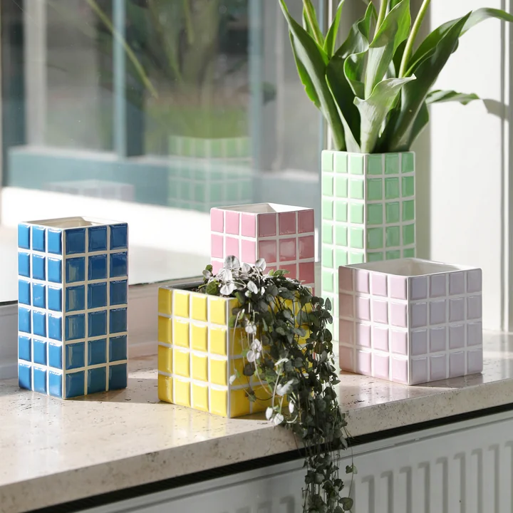 & klevering - Tile Vases and Flower Pots