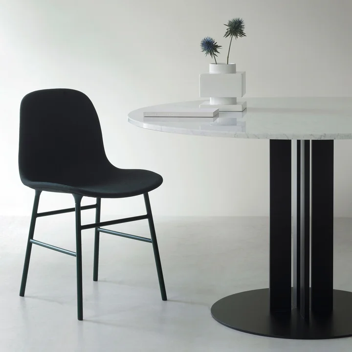 Normann Copenhagen - Scala Table: Ø 130 x H 75 cm, white marble