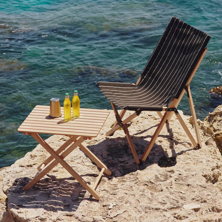 HAY - " Outdoor Market " Folding Table and Folding Chair