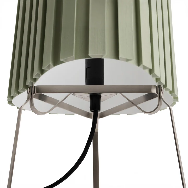 HAY - Canelé Table Lamp 370, almond green