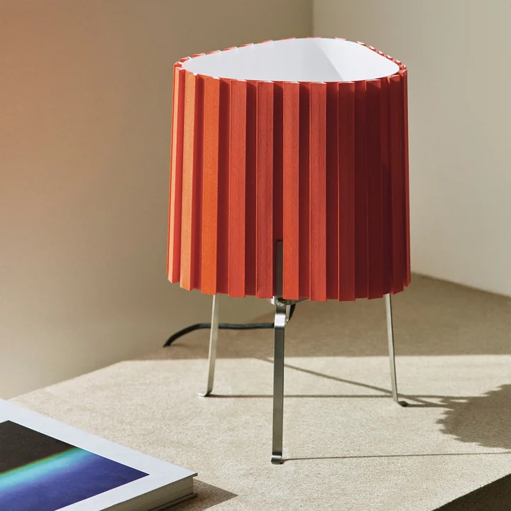 HAY - Canelé Table Lamp 370, tomato red