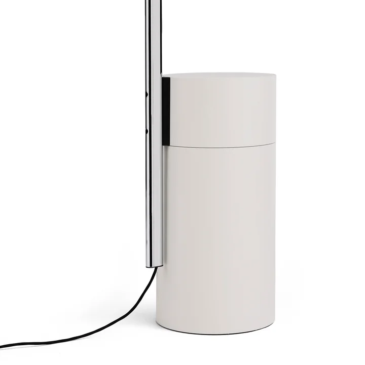 HAY - " Compass " Floor Lamp, Brushed Aluminum