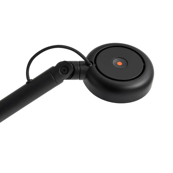 HAY - Fifty-Fifty Desk Lamp, Soft Black