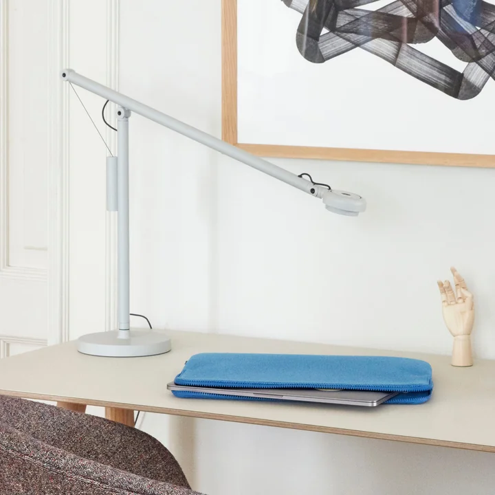 HAY - Fifty-Fifty Desk Lamp, ash gray