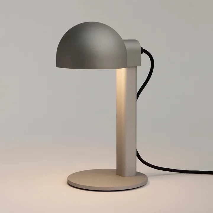 HAY - Posto Table Lamp, Silver Gray