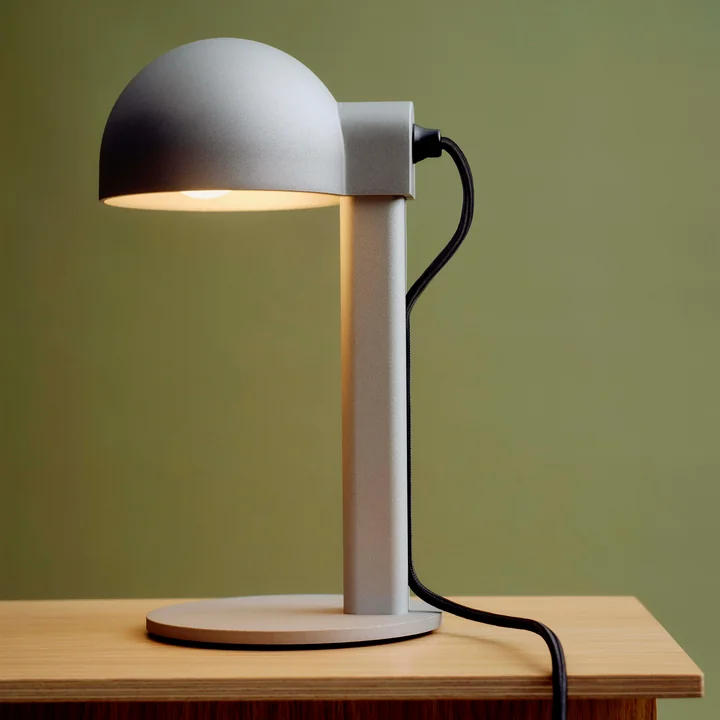 HAY - Posto Table Lamp, Silver Gray