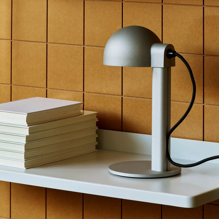 HAY - Posto Table Lamp, Silver Gray