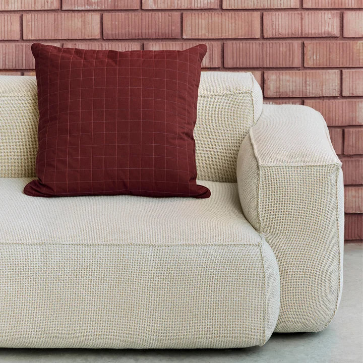 HAY - Dori Pillow, 60 x 60 cm, maroon