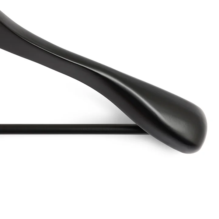 HAY - Smooth Coat Wide-bar hanger, black
