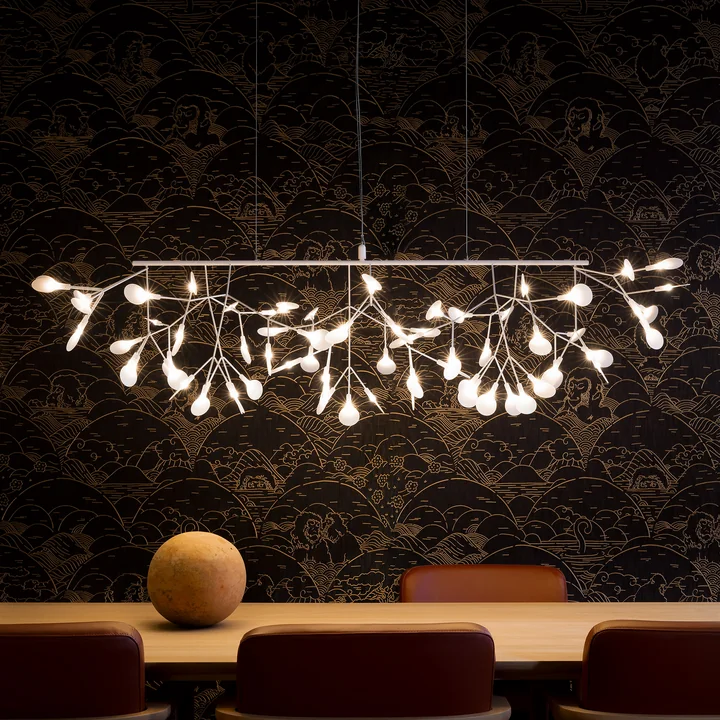 Moooi - Heracleum III Linear Pendant Light, White