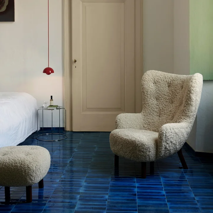 & Tradition - " ATD1 " Pouf for the Little Petra Armchair