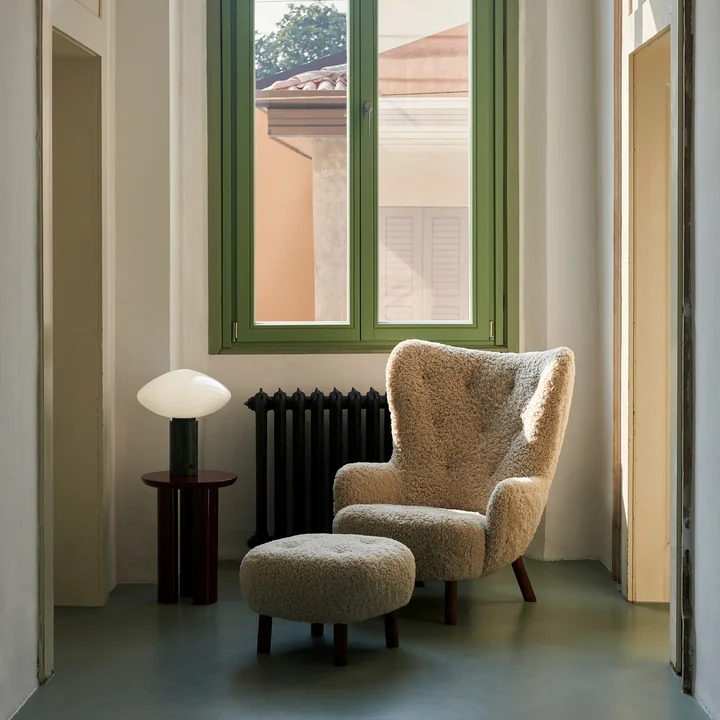 & Tradition - " ATD1 " Pouf for the Little Petra Armchair