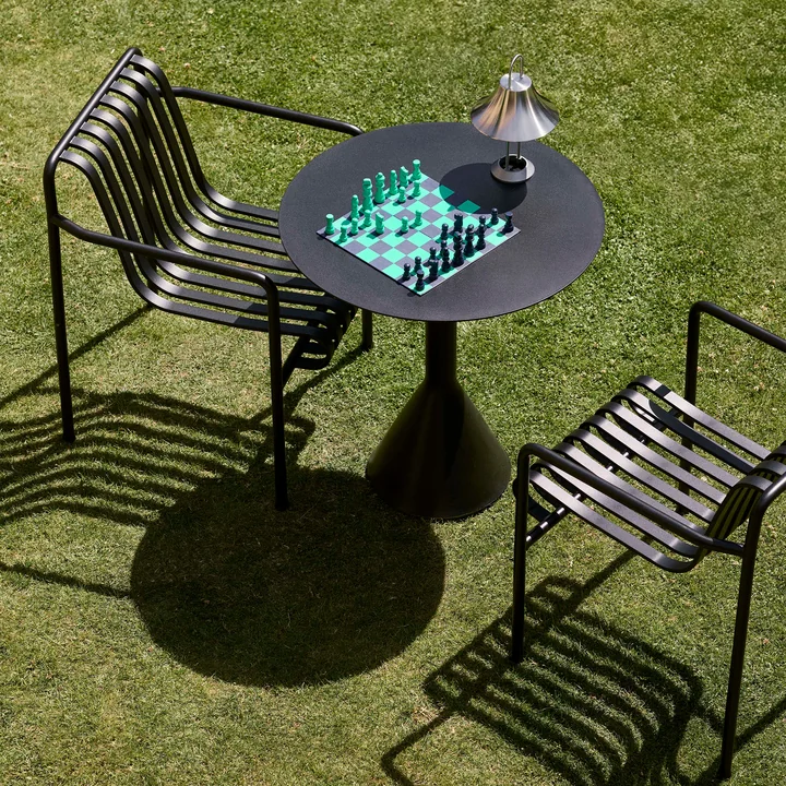 HAY - Palissade Cone Bistro table, Ø 70 x H 74 cm, anthracite