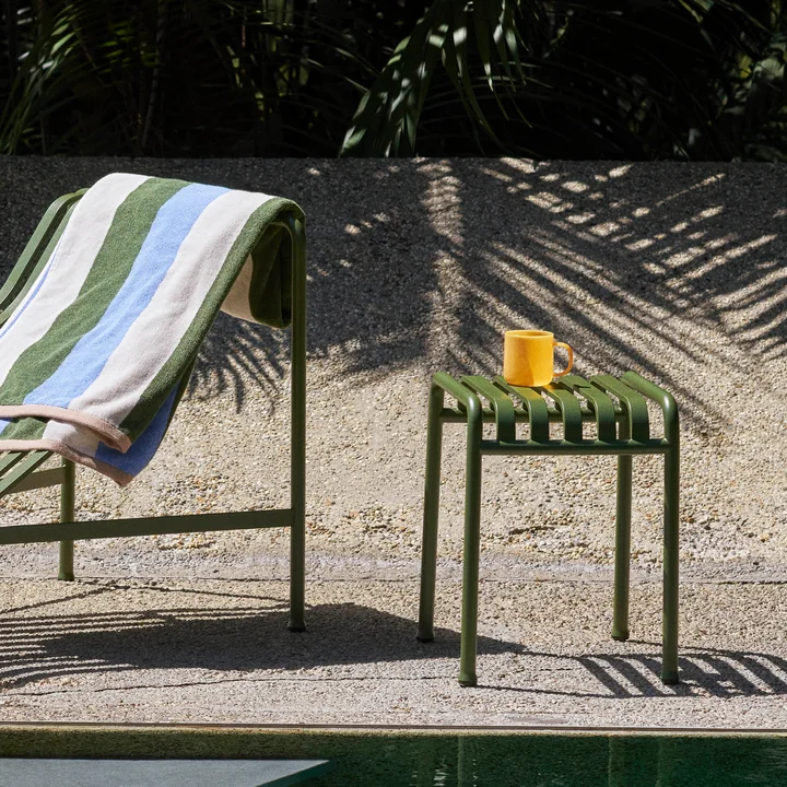 HAY - Palissade Stool, olive