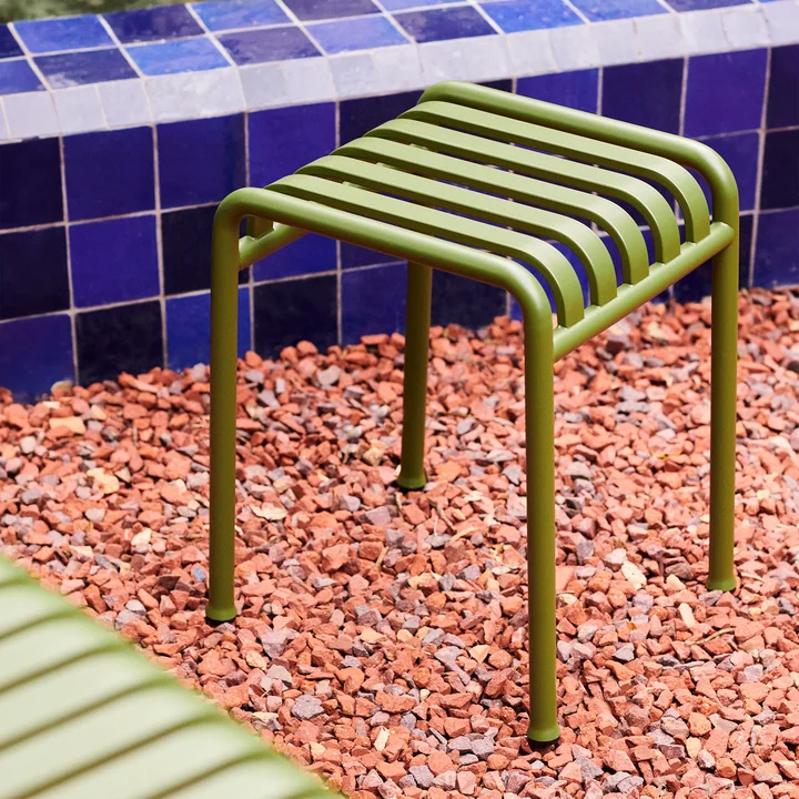 HAY - Palissade Stool, olive