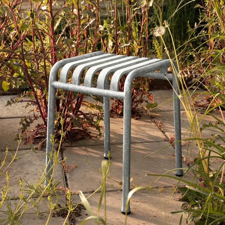 HAY - Palissade Stool, hot-dip galvanized