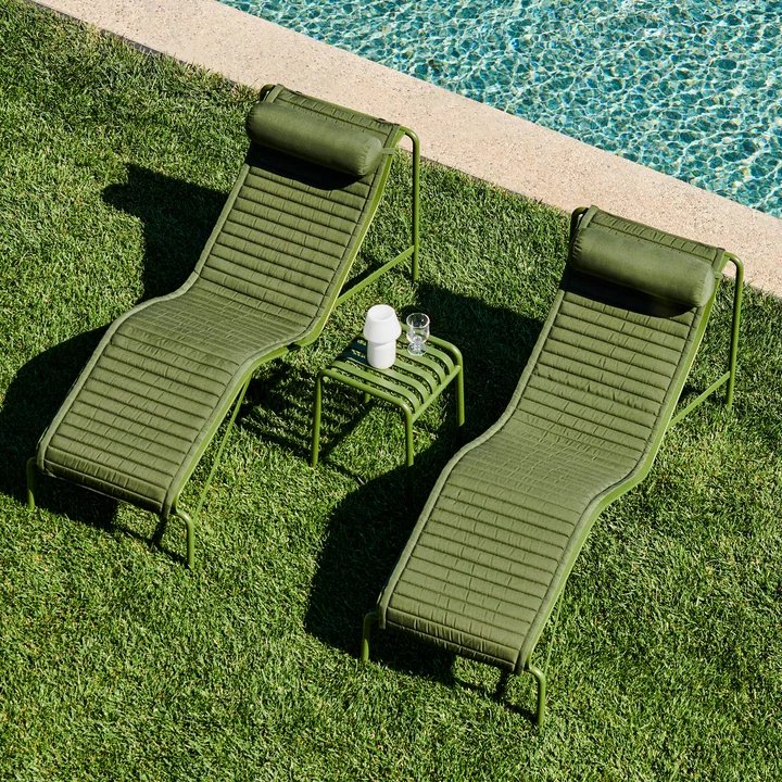 HAY - Palissade Headrest and Pad for the Palissade Chaise Longue, olive