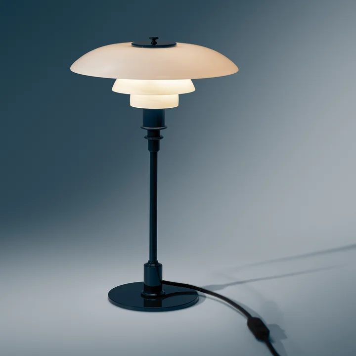 Louis Poulsen - PH 3/2 Glossy Table Lamp, deep blue