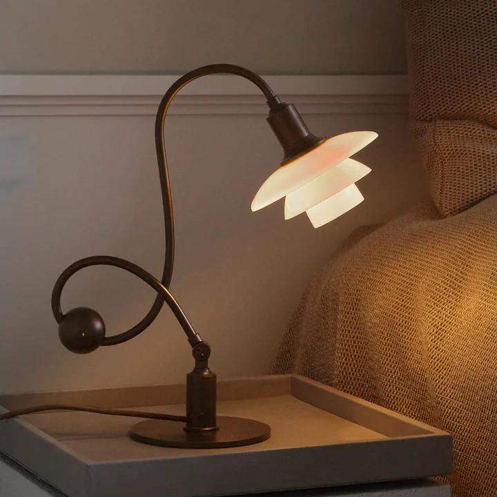 Louis Poulsen - PH 1/1 Piano, table lamp, dusty terracotta, limited edition