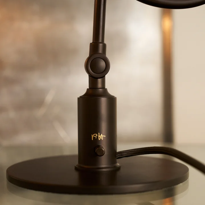 Louis Poulsen - PH 1/1 " Piano " Table Lamp, dusty terracotta, Limited Edition