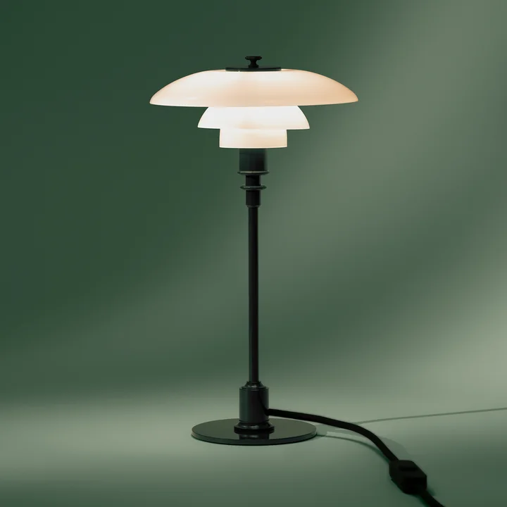 Louis Poulsen - PH 2/1 Glossy Table Lamp, deep green