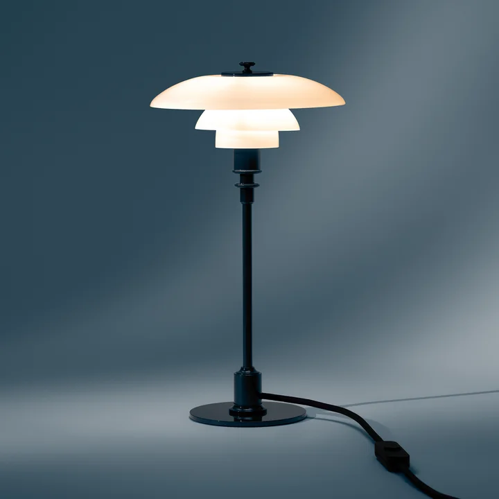 Louis Poulsen - PH 2/1 Glossy Table Lamp, deep blue