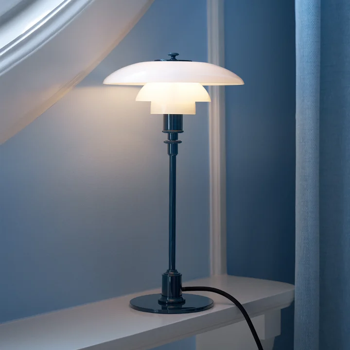 Louis Poulsen - PH 2/1 Glossy Table Lamp, deep blue