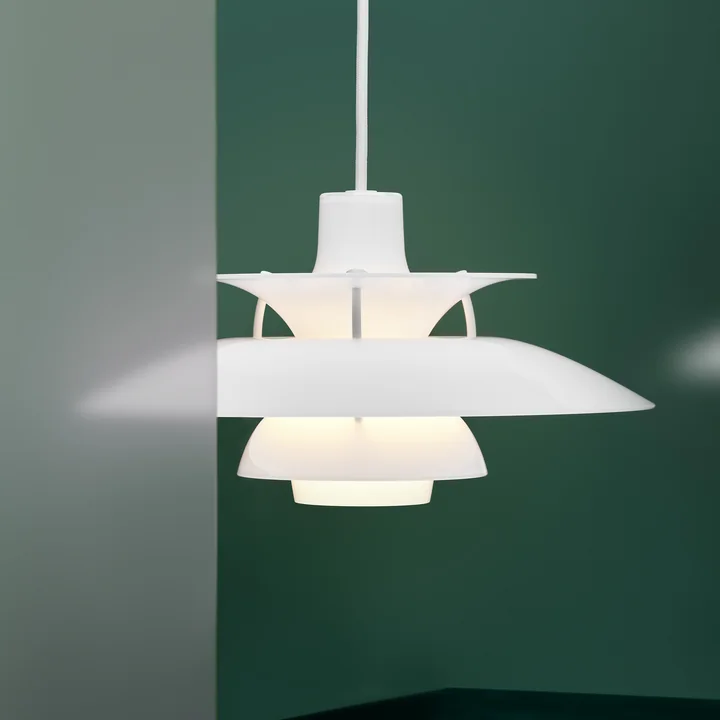 Louis Poulsen - PH 5 320 Opal Pendant Light, opal white