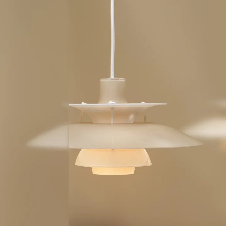 Louis Poulsen - PH 5 320 Opal Pendant Light, opal beige