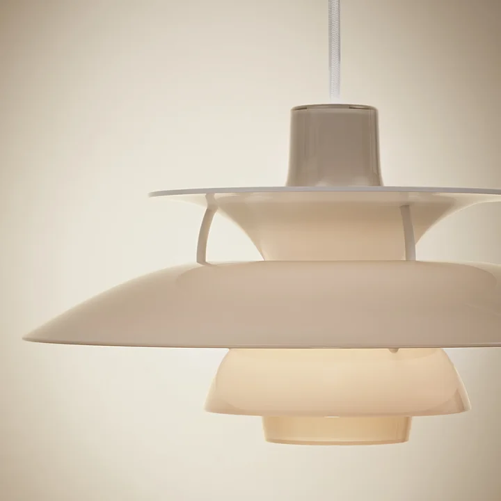 Louis Poulsen - PH 5 320 Opal Pendant Light, opal beige