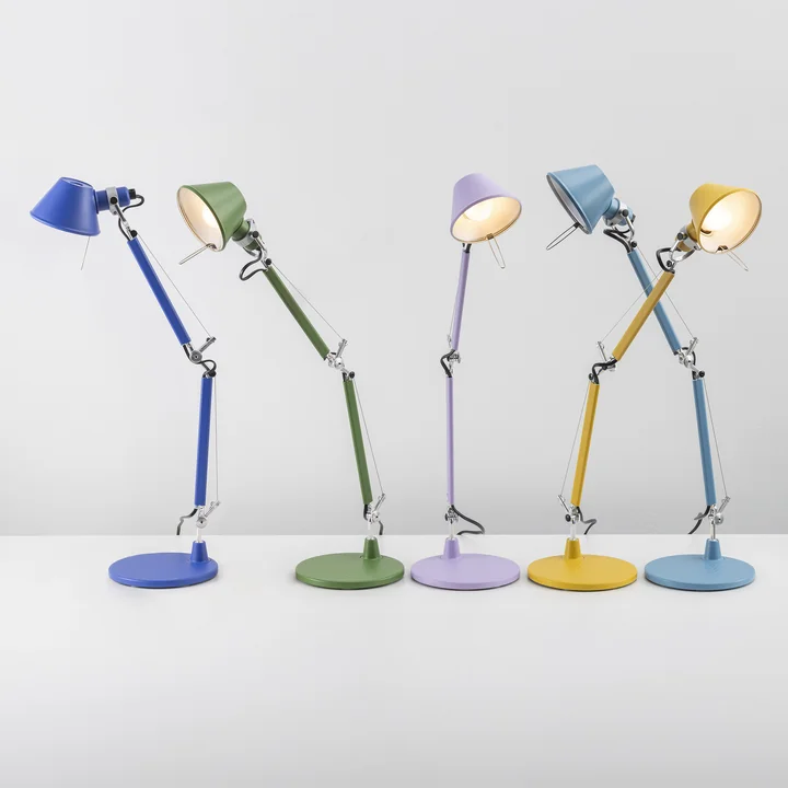 Artemide - Tolomeo Micro Table Lamps, Color Matt Edition