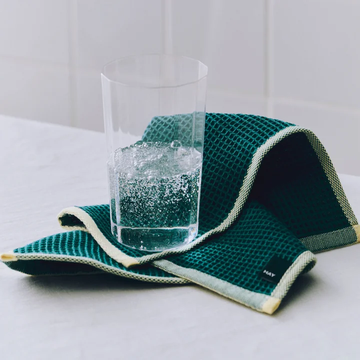 HAY - " Canteen " Dish Towel, Green