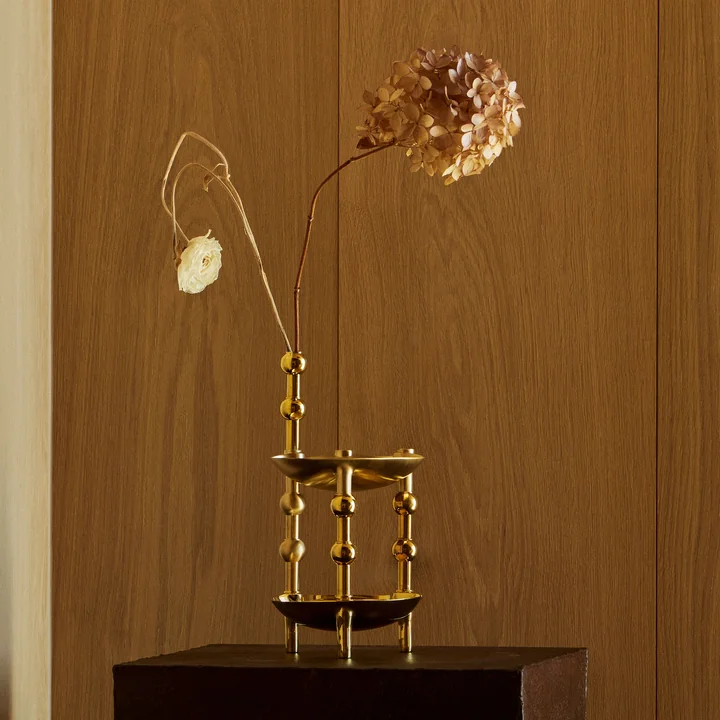 Stoff Nagel - Vase, brass