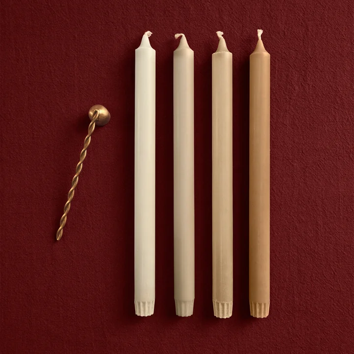 Ferm Living - Pure Stick Candles, Faded (Set of 4)