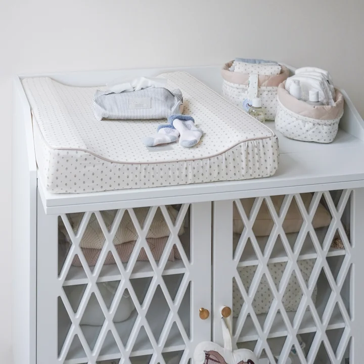 Cam Cam Copenhagen - Harlequin Changing Table, White