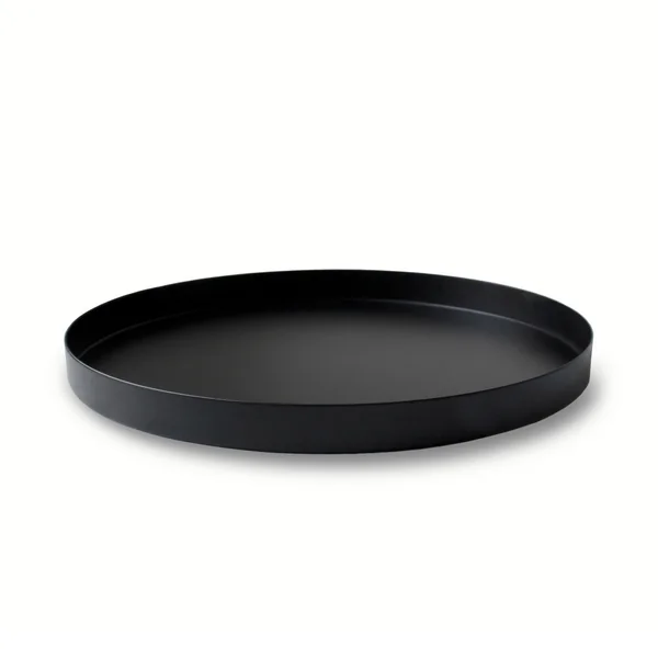 Black decorative tray 40 cm tall