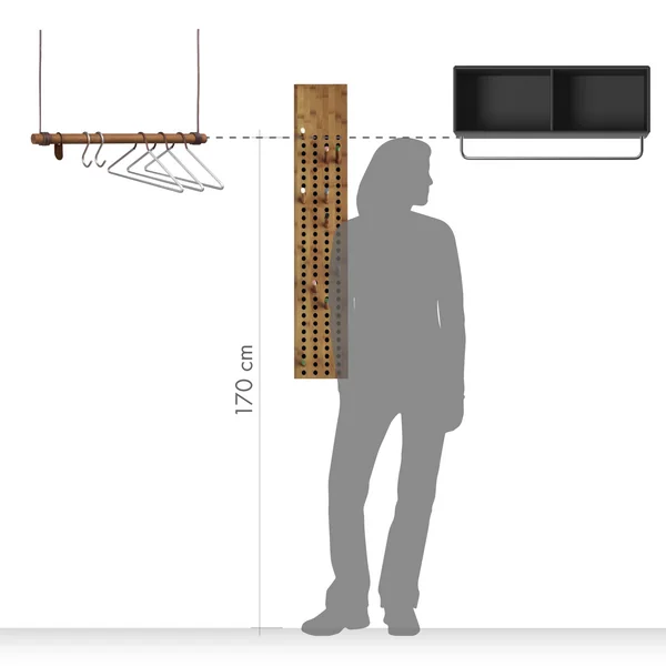 PUK hanging wardrobe