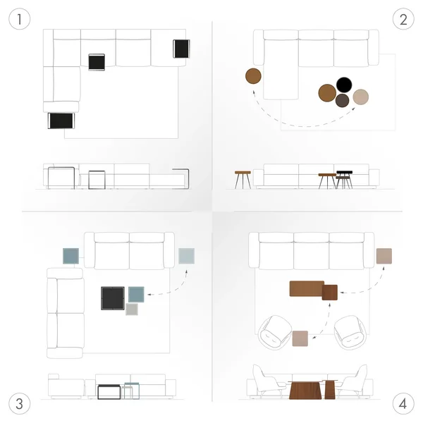 Side table - round or square