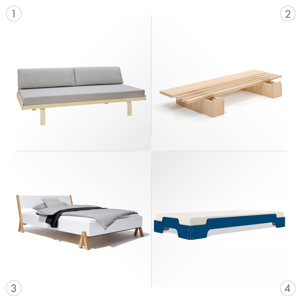 Sofa bed, bed system and daybed