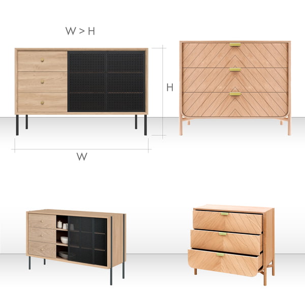 sideboard vs. chest of drawers