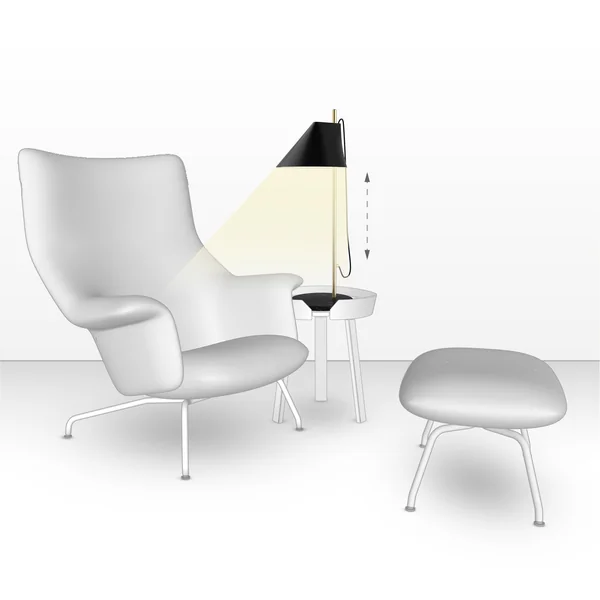 Table lamp as reading lamp