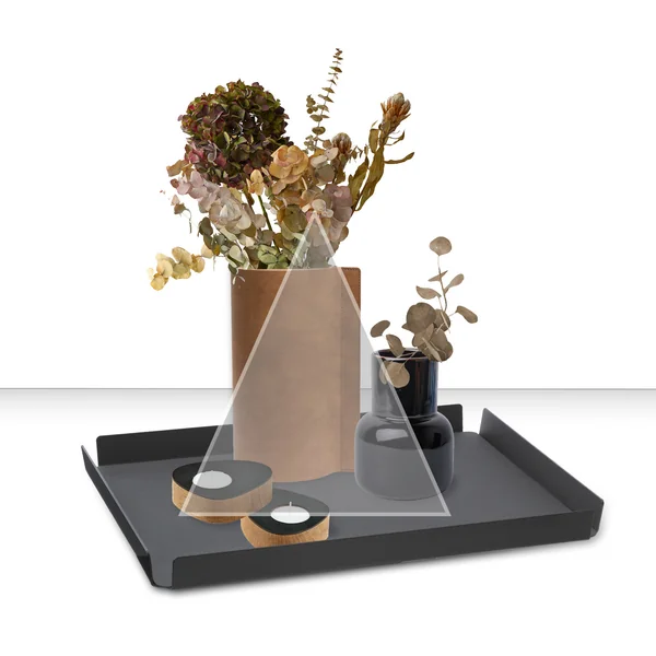 Decorate design trays nicely
