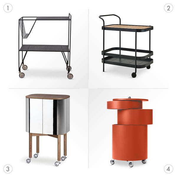 Trolley: multifunctional pieces of furniture