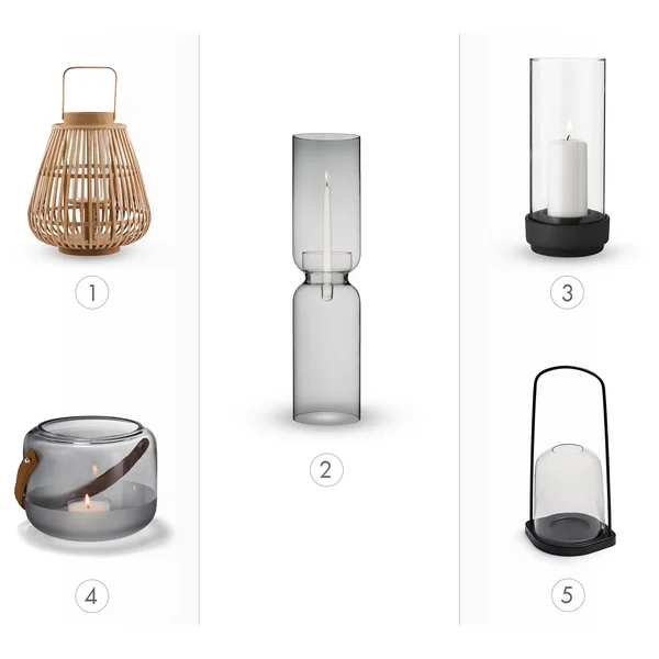 Lanterns and their materials