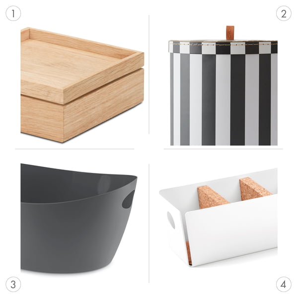 Storage boxes: the right material