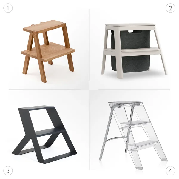 Material of designer stepladders