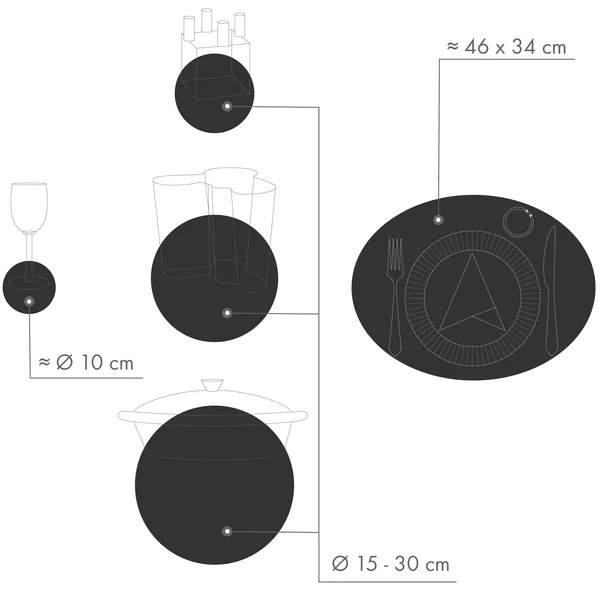 The right size for glass coasters