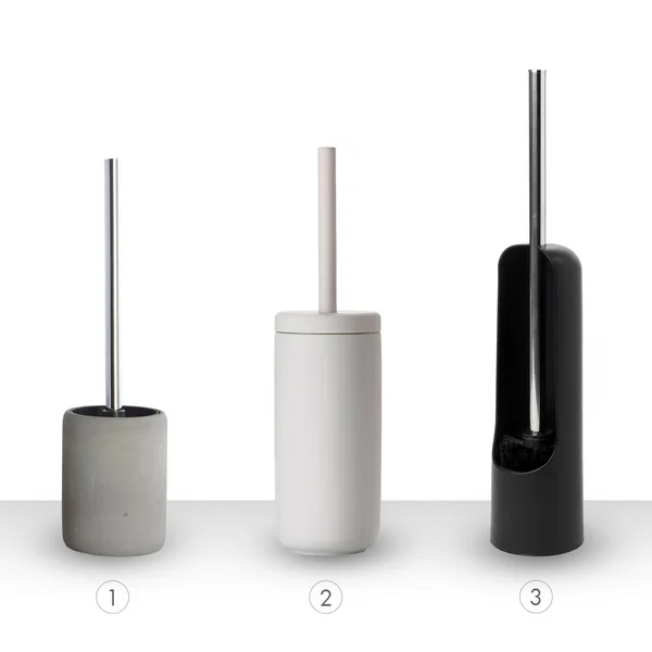 Shape of toilet brushes